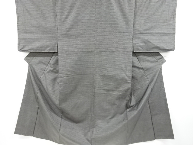 JAPANESE KIMONO / VINTAGE UNUSED MENS KIMONO / DORO OSHIMA TSUMUGI / KIKKO